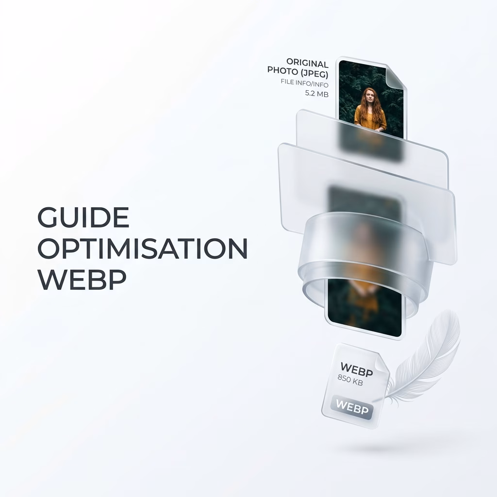 Illustration du convertisseur d'images WebP